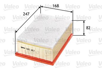 Hava Filtresi  VALEO 585267  1444CT 1444FG 1444-FG 1444TA 1444-TA 1444-CT