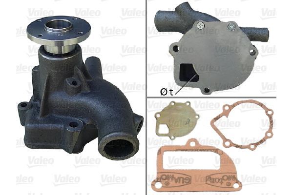 Devirdaim Su Pompası  Nissan Patrol (K/W160)(08.1980->)  VALEO 506779