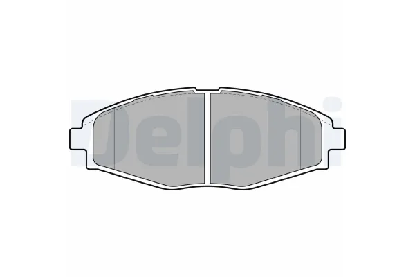 Fren Disk Balata Ön Chevrolet Matiz (2004->2005)  DELPHI LP1390