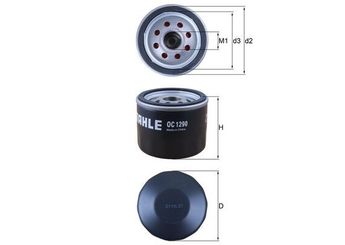 Yağ Filtresi  MAHLE OC 1290  15400RZ0G01 1731840025