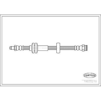 Fren Hortumu Ön Sağ veya Sol SWAPP 40100