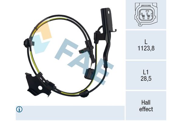Abs Sensörü Ön Sağ MGA 33726