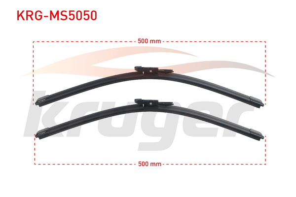 Silecek Süpürgesi Ön  500/500 mm - 20/20 inç KRUGER MS5050