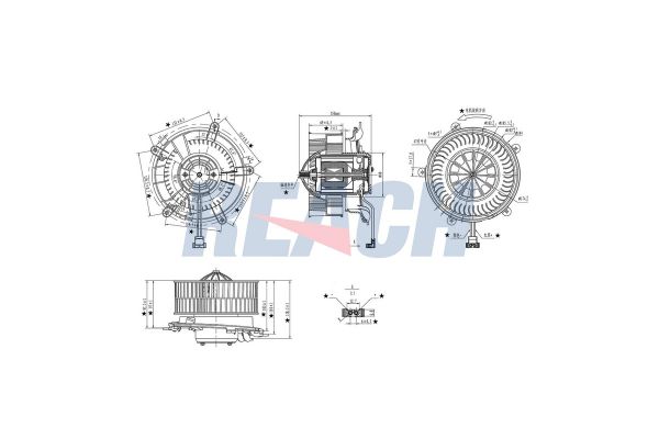 Kalorifer Motoru  KRAFTVOLL 08130104