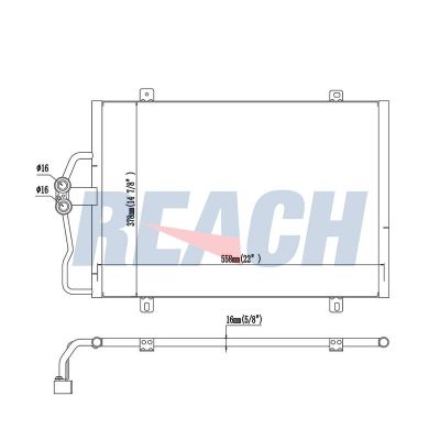 Klima Radyatörü  Renault Megane I Cabriolet (EA0)(08.1995->)  ORİS CRN391016