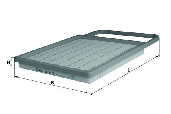 Hava Filtresi  Volkswagen Polo IV (9N1)(11.2001->2005)  MAHLE LX 1475