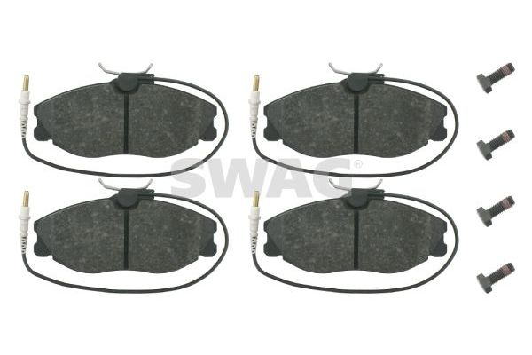 Fren Disk Balata Ön Peugeot 406 S.Wagon (S1/S2)(01.1997->)  SWAG 62 91 6257