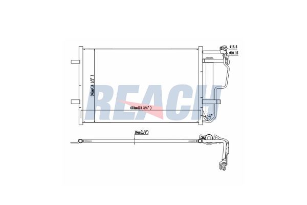 Klima Radyatörü  Mazda 3 Sedan (BL)(04.2009->)  MGA 82320