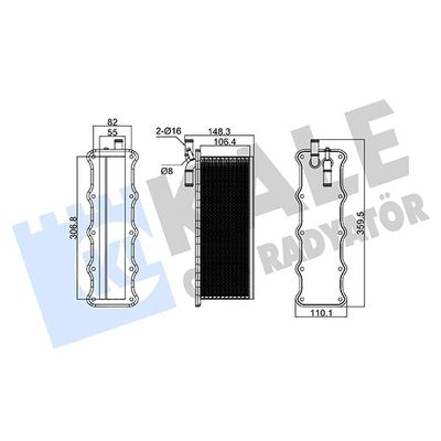 Turbo Radyatörü  Audi A1 Sportback (8XF)(11.2014->)  KALE 360710