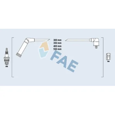 Buji Kablosu  HELLUX HBK3185