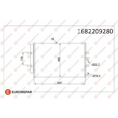 Klima Radyatörü  Ford Transit Otobüs (TTG)(2013->2019)  PSA ORJINAL 1682209280