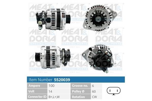 Alternatör  Honda Civic 3 Kapı (EP)(07.2001->)  PSA ORJINAL 98056867