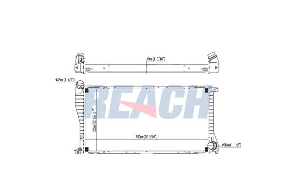 Su Radyatörü  BMW 5 Serisi Sedan (E39)(1995->)  VALEO 734394