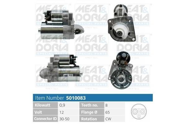 Marş Dinamosu  Fiat Doblo (119) Panorama (01.2001->)  VALEO 446520