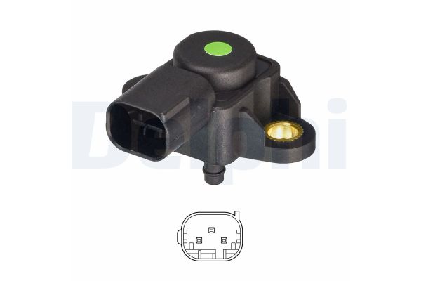 MAP Sensörü  DELPHI PS20068-12B1