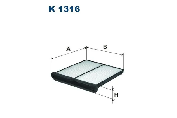 Polen Filtresi  Mazda CX-5 (KE)(2012->)  FILTRON K 1316