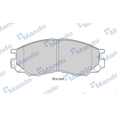 Fren Disk Balata Ön MANDO MBF015712