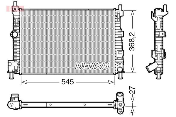Su Radyatörü  DENSO DRM44045