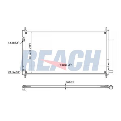 Klima Radyatörü  MAHER 18926