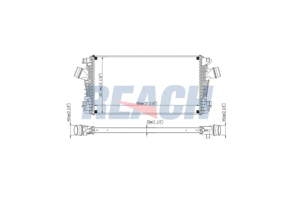 Turbo Radyatörü  VEKA 42-3214