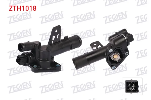Termostat Gövdesi  Renault Clio III Grandtour (01.2008->)  ZEGEN ZTH1018