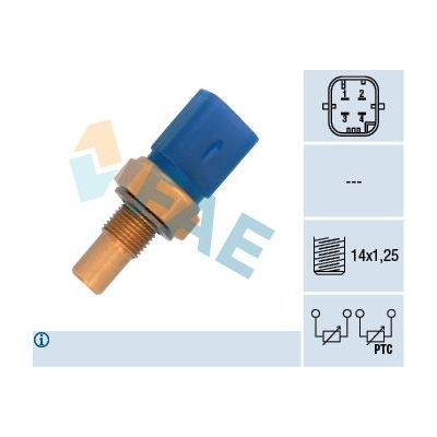 Hararet Müşürü  Peugeot Expert P.Van Standard (12.1995->2007)  KRAFTVOLL 05080308
