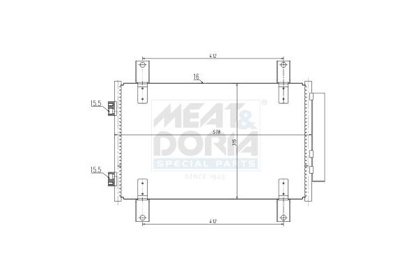 Klima Radyatörü  Fiat Ducato Minibüs 15 (03.2002->)  NRF 35840