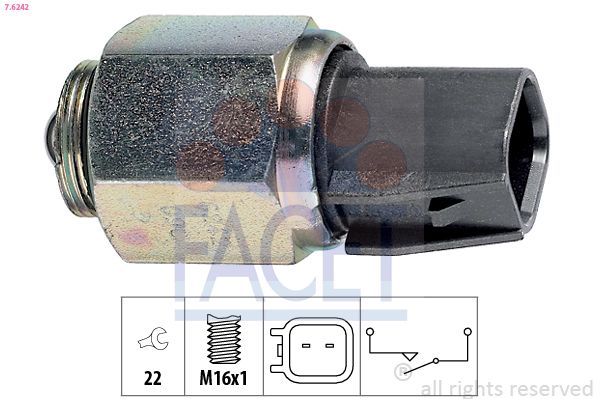 Geri Vites Müşürü  Ford Focus 3/4/5 Kapı (CAP)(08.2004->)  FACET 7.6242