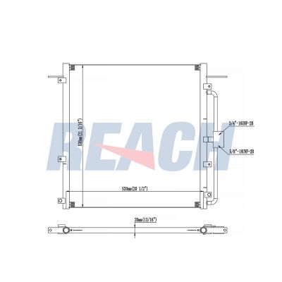 Klima Radyatörü  NRF 35657