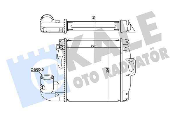 Turbo Radyatörü  KALE 350765
