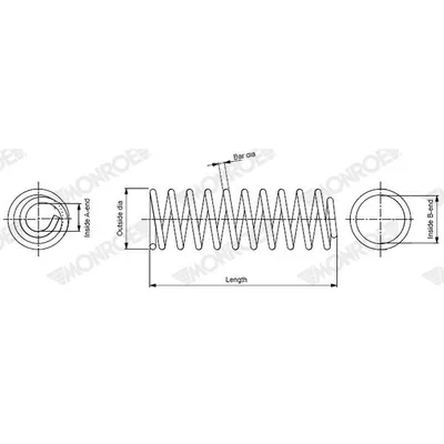 Helezon Yayı Arka VOTTO H-2325