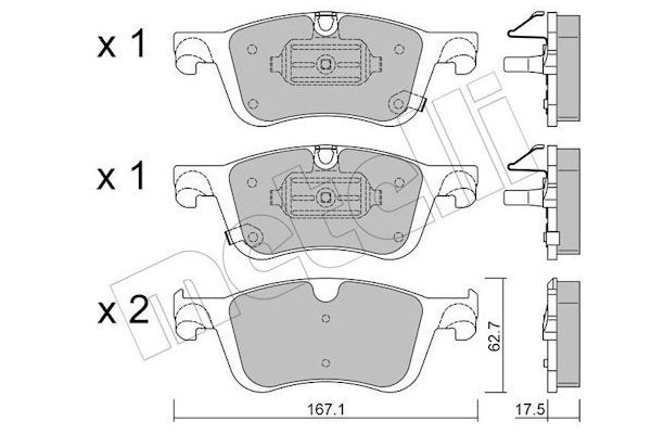 Fren Disk Balata Ön Nissan Qashqai (J12)(03.2021->)  ZEGEN ZEG1986-02