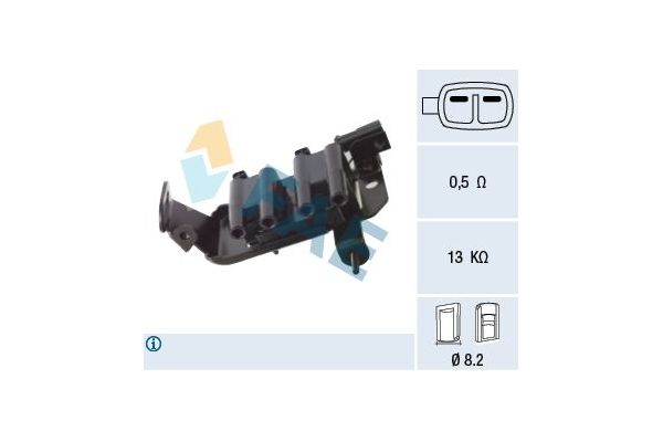 Ateşleme Bobini  Kia Rio (BC)(2000->)  BSG 44-835-002