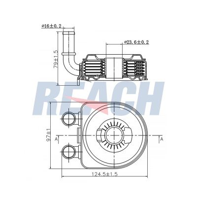 Motor Yağ Soğutucu  Peugeot 206 (08.1998->)  MAHER 23105