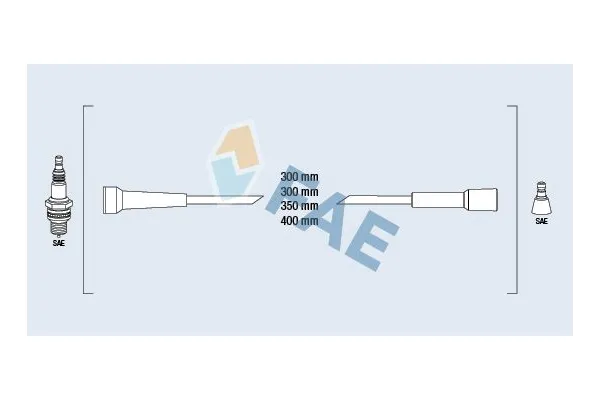 Buji Kablosu  Renault Megane I 5 Kapı (BA0)(08.1995->)  SAGEM 28211