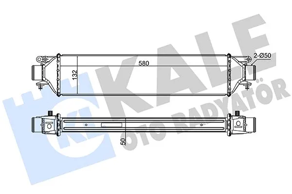 Turbo Radyatörü  MGA 80846