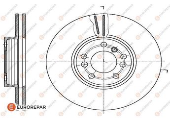 Fren Disk Ayna Ön Sağ ve Sol EUROREPAR 1622814880  1622814880 34116750713 34116756045 34116765457 34116766036 34116794300 34116794304 34116859679