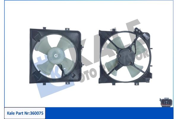 Radyatör Fan ve Motoru  KALE 360075