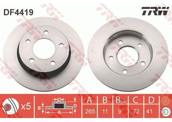 Fren Disk Ayna Arka Sağ ve Sol WALBURG WBD1478C  251C9A BP4Y26251A BP4Y-26-251A BP4Y26251B BP4Y-26-251B BP4Y26251C BP4Y-26-251C BP4Y26251D BP4Y-26-251D C24Y26251B C24Y-26-251B C24Y26251C C24Y-26-251C C24Y26251C9A BFF426251