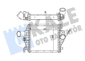 Turbo Radyatörü  MGA 80924  6385012301 638 501 23 01 A6385012301