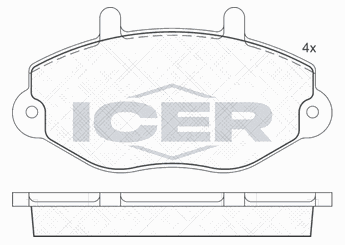 Fren Disk Balata Ön MARGO 2200018  1301592 1074972 1 074 972 1134159 1 134 159 1 301 592 5028764 5 028 764 6197739 6 197 739 6965580 6 965 580 7018203 7 018 203 92VB2K021BB 92VB-2K021-BB 92VB2K021BC 92VB-2K021-BC 92VB2K021BD 92VB-2K021-BD 92VB2K021BE 92VB-2K021-BE 93VX2K021BA 93VX-2K021-BA 93VX2K021BB 93VX-2K021-BB 8660000735 86 60 000 735 8660004513 86 60 004 513