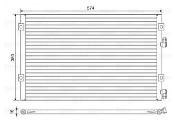 Klima Radyatörü  VALEO 814487  5093708AA