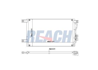 Klima Radyatörü  DELPHI TSP0225613  TSP0225613 MR360415 MR398788
