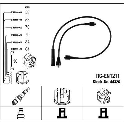Buji Kablosu  NGK 44326