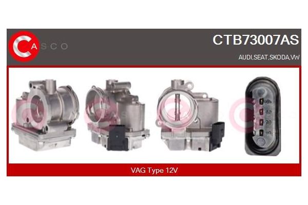 Gaz Kelebeği  Volkswagen Polo IV (9N3)(04.2005->2009)  KRAFTVOLL 12050234