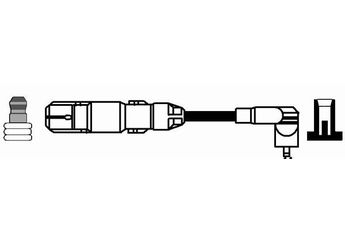 Buji Kablosu  NGK 38778  