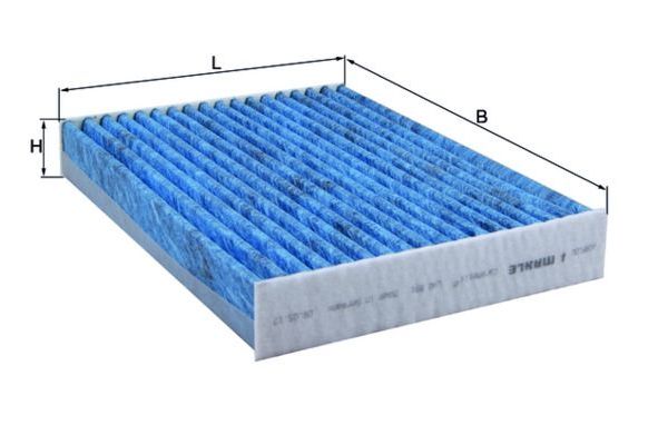 Polen Filtresi  Renault Koleos II (05.2017->)  MAHLE LAO 891