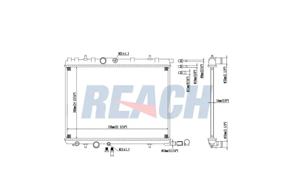 Su Radyatörü  WISCO 1330.74