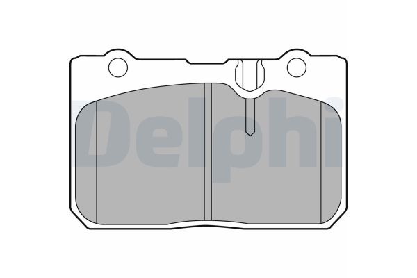Fren Disk Balata Ön Lexus LS 400 (UCF10)(1990->)  DELPHI LP1460