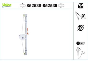 Cam Krikosu Ön Sol VALEO 852538  BK21V23201BE BK21 V23201 BE 1851910 2473815 BK21V23201BD BK21V-23201-BD